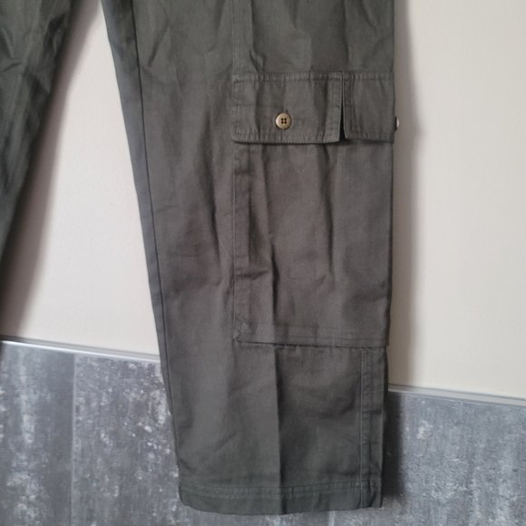NWT Together Baggy Cargo Pants Military Green S16 - Picture 3 of 11